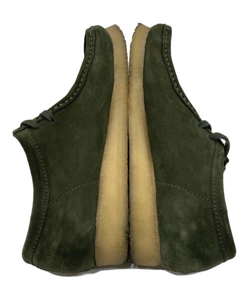 CLARKS ORIGINALS（クラークス オリジナルズ）Clarks Originals (クラークス オリジナルズ) ワラビーブーツ グリーン サイズ:UK 8の古着・服飾アイテム