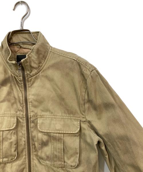 ARMANI EXCHANGE（アルマーニ エクスチェンジ）ARMANI EXCHANGE (アルマーニ エクスチェンジ) ジップアップジャケット ベージュ サイズ:SIZE Mの古着・服飾アイテム