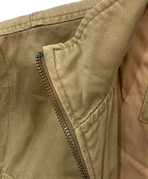 ARMANI EXCHANGE（アルマーニ エクスチェンジ）ARMANI EXCHANGE (アルマーニ エクスチェンジ) ジップアップジャケット ベージュ サイズ:SIZE Mの古着・服飾アイテム