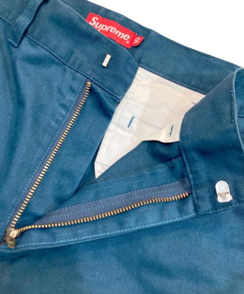 SUPREME（シュプリーム）SUPREME (シュプリーム) ワークパンツ ブルー サイズ:SIZE 30の古着・服飾アイテム