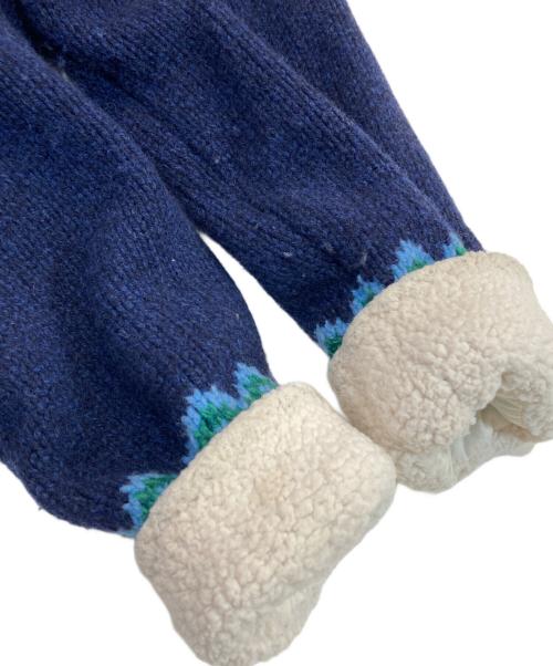 L.L.Bean（エルエルビーン）L.L.Bean (エルエルビーン) ノルディックジップニットカーディガン ブルー サイズ:SIZE Mの古着・服飾アイテム