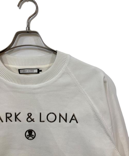 MARK&LONA（マークアンドロナ）MARK&LONA (マークアンドロナ) ゴルフウェア(トップス) アイボリー サイズ:SIZE 46の古着・服飾アイテム