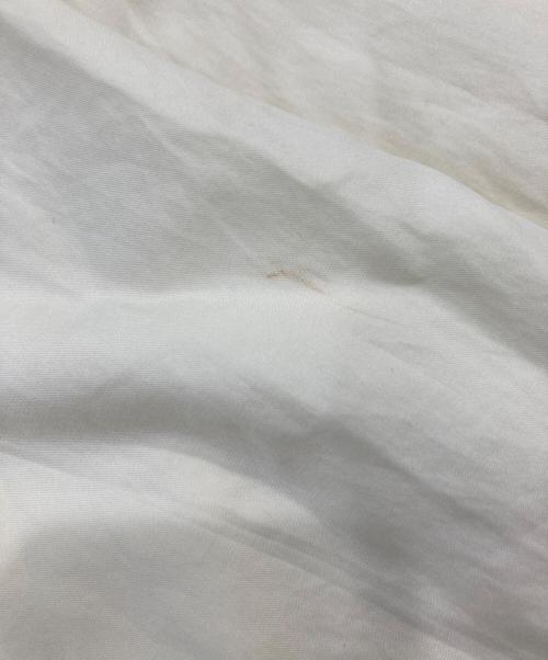 AURALEE（オーラリー）AURALEE (オーラリー) WASHED FINX TWILL BIG HALF SLEEVED SHIRT アイボリー サイズ:4の古着・服飾アイテム