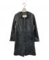 INGEBORG（インゲボルグ）の古着「ラムレザーロングコート」｜ブラック