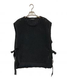 INGEBORG（インゲボルグ）の古着「ニットベスト」｜ブラック