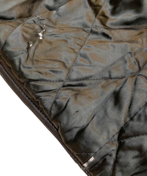 COMSTOCK（カムストック）COMSTOCK (カムストック) レザーカーコート ブラック サイズ:SIZE XLの古着・服飾アイテム