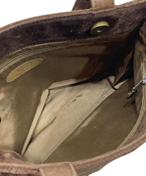 CHANEL（シャネル）CHANEL (シャネル) ココマークスウェードトートバッグ ブラウンの古着・服飾アイテム