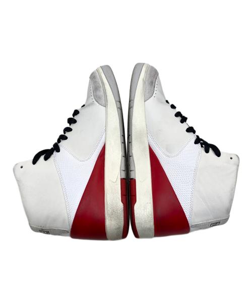 NIKE（ナイキ）NIKE (ナイキ) Nina Chanel Abney (ニーナ シャネル アブニー) Air Jordan 2 High White and Gym Red ホワイト サイズ:27.5cmの古着・服飾アイテム