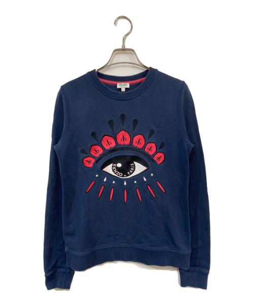 KENZO（ケンゾー）KENZO (ケンゾー) Eye Relaxed Sweatshirts/アイリラックスドスウェットシャツ ネイビー サイズ:SIZE Sの古着・服飾アイテム