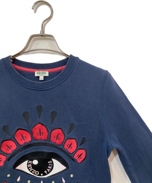 KENZO（ケンゾー）KENZO (ケンゾー) Eye Relaxed Sweatshirts/アイリラックスドスウェットシャツ ネイビー サイズ:SIZE Sの古着・服飾アイテム