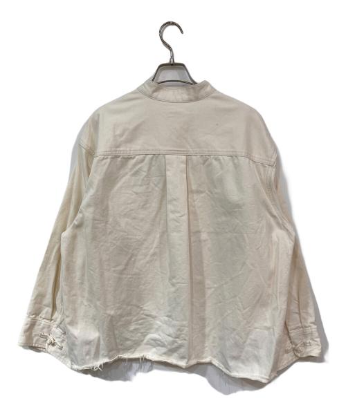LEE（リー）LEE (リー) チャイナカラー デニムジャケット アイボリー サイズ:SIZE Freeの古着・服飾アイテム