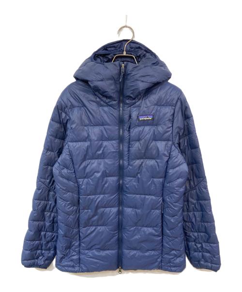 Patagonia（パタゴニア）Patagonia (パタゴニア) マクロ・パフ・フーディー ネイビー サイズ:Sの古着・服飾アイテム