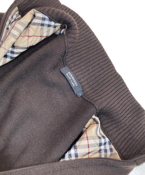 BURBERRY（バーバリー）BURBERRY (バーバリー) ドライバーズニット ブラウン サイズ:3の古着・服飾アイテム