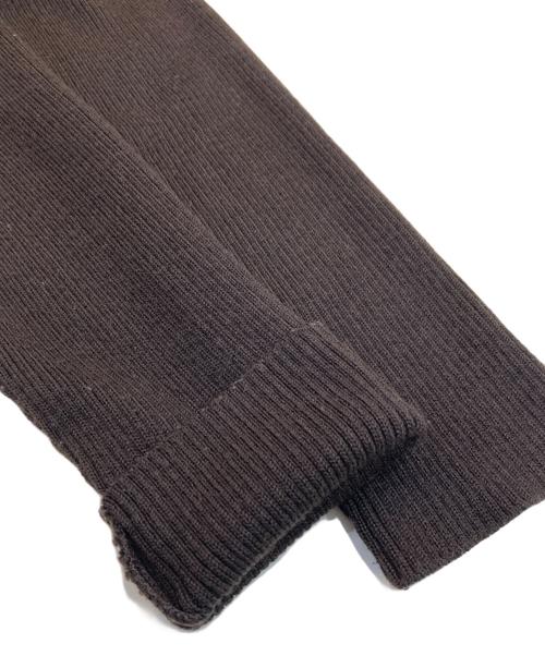 BURBERRY（バーバリー）BURBERRY (バーバリー) ドライバーズニット ブラウン サイズ:3の古着・服飾アイテム