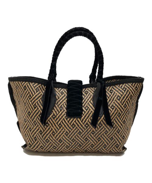 JIMMY CHOO（ジミーチュウ）JIMMY CHOO (ジミーチュウ) ハンドバッグ ベージュの古着・服飾アイテム