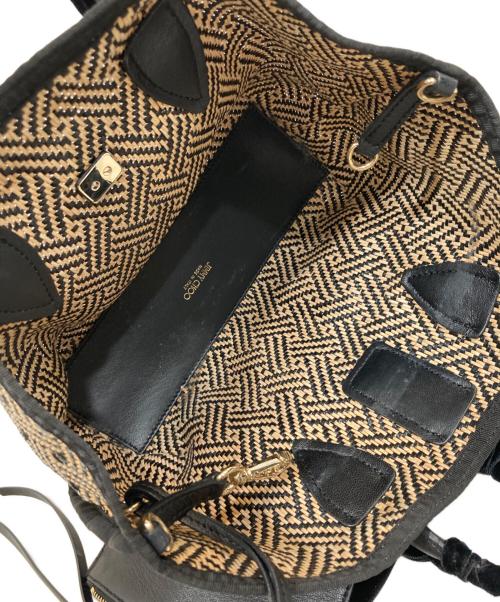 JIMMY CHOO（ジミーチュウ）JIMMY CHOO (ジミーチュウ) ハンドバッグ ベージュの古着・服飾アイテム