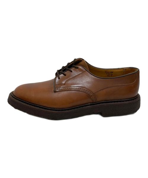 Tricker's（トリッカーズ）Tricker's (トリッカーズ) プレーントゥシューズ ブラウン サイズ:8 1/2の古着・服飾アイテム