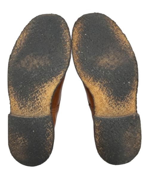 Tricker's（トリッカーズ）Tricker's (トリッカーズ) プレーントゥシューズ ブラウン サイズ:8 1/2の古着・服飾アイテム