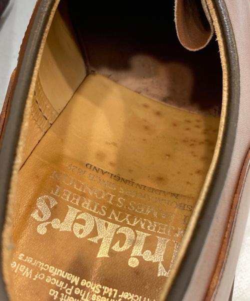 Tricker's（トリッカーズ）Tricker's (トリッカーズ) プレーントゥシューズ ブラウン サイズ:8 1/2の古着・服飾アイテム