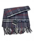 BURBERRY LONDONバーバリーロンドン）の古着「カシミヤストール」｜グレー