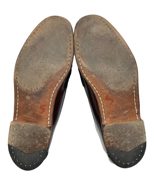 G.H.BASS（ジーエイチバス）G.H.BASS (ジーエイチバス) コインローファー ブラウン サイズ:9 1/2の古着・服飾アイテム