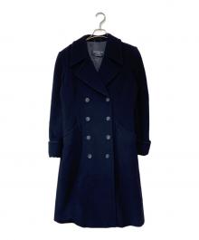 WEEKEND Max Mara（ウィークエンド マックスマーラ）の古着「ウールダブルコート」｜ネイビー