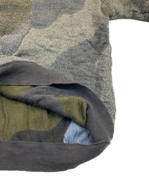 Yohji Yamamoto pour homme（ヨウジヤマモト プールオム）Yohji Yamamoto pour homme (ヨウジヤマモト プールオム) プルオーバーニット カーキ サイズ:3の古着・服飾アイテム