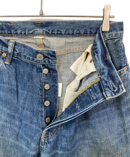 RRL（ダブルアールエル）RRL (ダブルアールエル) ボタンフライ デニムパンツ インディゴ サイズ:W32の古着・服飾アイテム