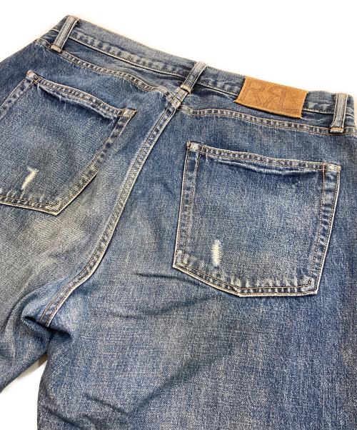 RRL（ダブルアールエル）RRL (ダブルアールエル) ボタンフライ デニムパンツ インディゴ サイズ:W32の古着・服飾アイテム
