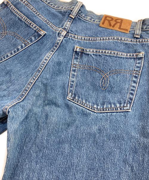 RRL（ダブルアールエル）RRL (ダブルアールエル) ボタンフライデニムパンツ インディゴ サイズ:32の古着・服飾アイテム