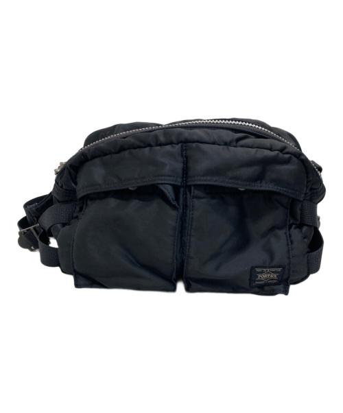 PORTER（ポーター）PORTER (ポーター) TANKER  WAIST BAG ブラックの古着・服飾アイテム