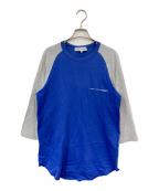 COMME des GARCONS SHIRTコムデギャルソンシャツ）の古着「Logo Baseball Tee」｜ブルー