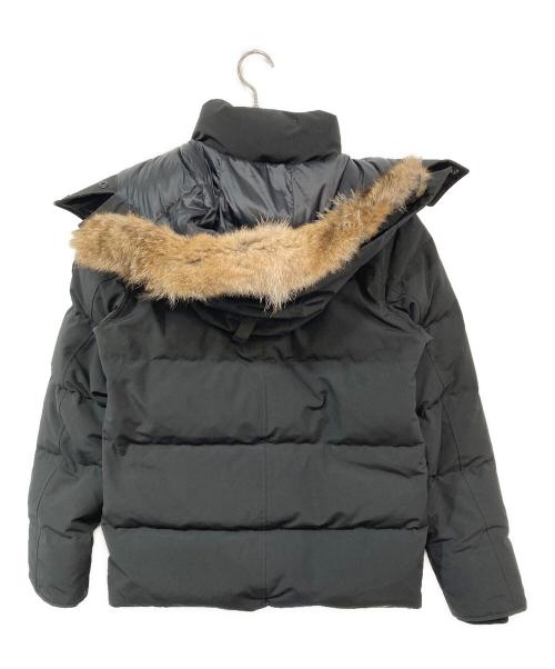 CANADA GOOSE（カナダグース）CANADA GOOSE (カナダグース) WYNDHAM PARKA BLACK LABEL/ウィンダムパーカーブラックラベル ブラック サイズ:SIZE Sの古着・服飾アイテム