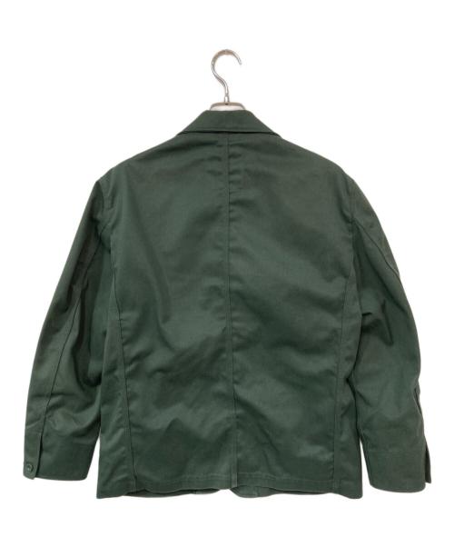 Hysteric Glamour（ヒステリックグラマー）Hysteric Glamour (ヒステリックグラマー) HYS COLLEGEカバーオールジャケット グリーン サイズ:Lの古着・服飾アイテム