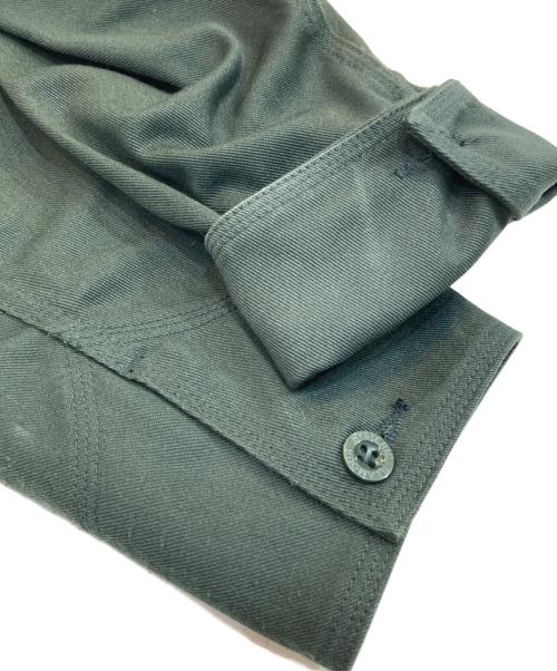 Hysteric Glamour（ヒステリックグラマー）Hysteric Glamour (ヒステリックグラマー) HYS COLLEGEカバーオールジャケット グリーン サイズ:Lの古着・服飾アイテム