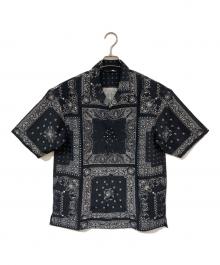 THE NORTH FACE（ザ ノース フェイス）の古着「S/S ALOHA Vent SHIRT」｜ブラック