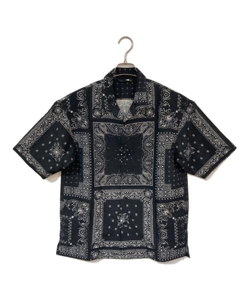 THE NORTH FACE（ザ ノース フェイス）THE NORTH FACE (ザ ノース フェイス) S/S ALOHA Vent SHIRT ブラック サイズ:Mの古着・服飾アイテム