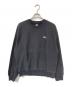 stussy（ステューシー）の古着「Stock Logo crew sweat」｜ブラック