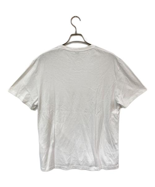 LOEWE（ロエベ）LOEWE (ロエベ) アナグラム刺繍Tシャツ ホワイト サイズ:Mの古着・服飾アイテム