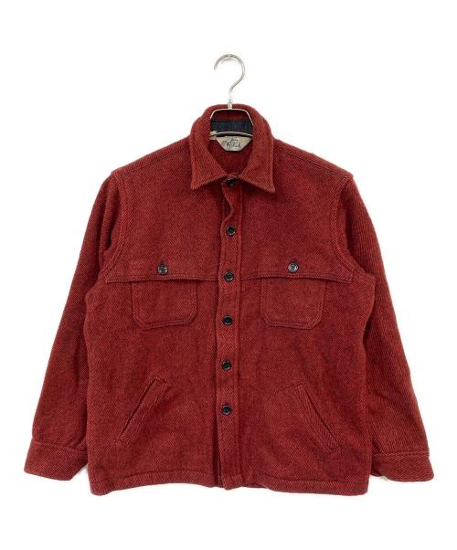 WOOLRICH（ウールリッチ）WOOLRICH (ウールリッチ) 70’s ツイルジャケット レッド サイズ:-の古着・服飾アイテム
