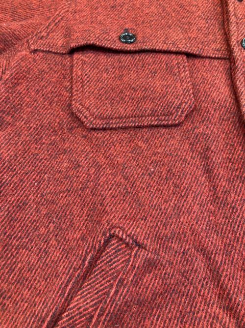 WOOLRICH（ウールリッチ）WOOLRICH (ウールリッチ) 70’s ツイルジャケット レッド サイズ:-の古着・服飾アイテム