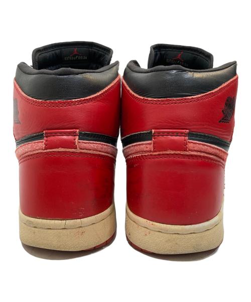 NIKE（ナイキ）NIKE (ナイキ) AIR JORDAN 1 RETRO BLACK / VARSITY RED レッド×ブラック サイズ:28cmの古着・服飾アイテム