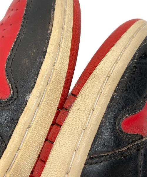 NIKE（ナイキ）NIKE (ナイキ) AIR JORDAN 1 RETRO BLACK / VARSITY RED レッド×ブラック サイズ:28cmの古着・服飾アイテム