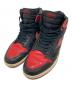NIKE（ナイキ）の古着「AIR JORDAN 1 RETRO BLACK / VARSITY RED」｜レッド×ブラック
