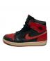 NIKE (ナイキ) AIR JORDAN 1 RETRO BLACK / VARSITY RED レッド×ブラック サイズ:28cm：14000円