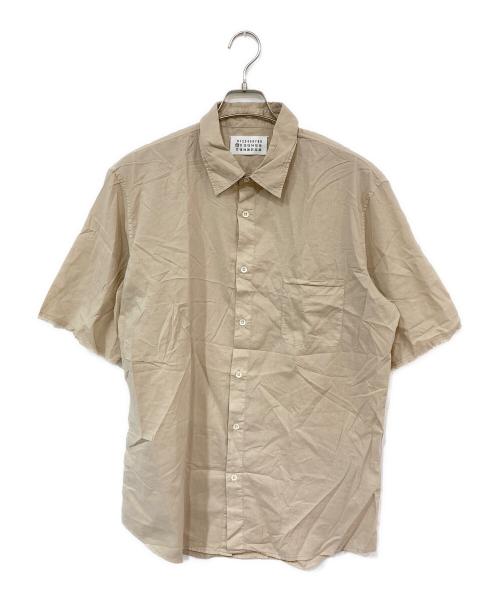 Maison Margiela（メゾンマルジェラ）Maison Margiela (メゾンマルジェラ) ポケット半袖シャツ ベージュ サイズ:SIZE 54の古着・服飾アイテム
