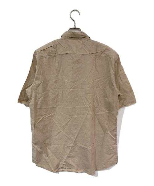 Maison Margiela（メゾンマルジェラ）Maison Margiela (メゾンマルジェラ) ポケット半袖シャツ ベージュ サイズ:SIZE 54の古着・服飾アイテム