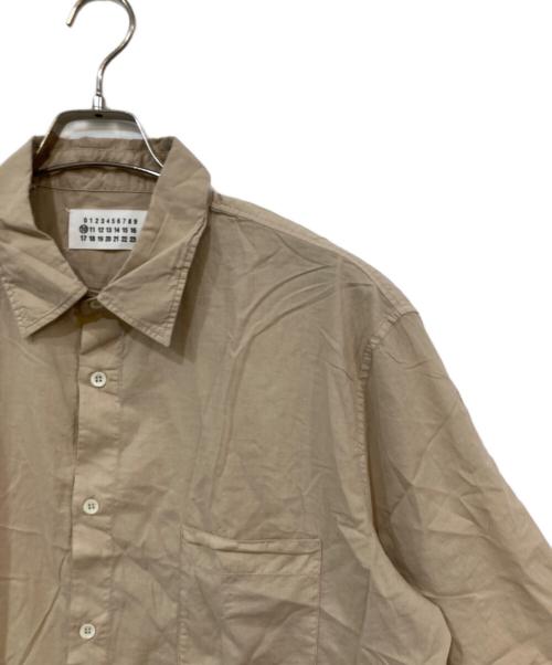 Maison Margiela（メゾンマルジェラ）Maison Margiela (メゾンマルジェラ) ポケット半袖シャツ ベージュ サイズ:SIZE 54の古着・服飾アイテム