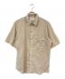 Maison Margiela（メゾンマルジェラ）の古着「ポケット半袖シャツ」｜ベージュ