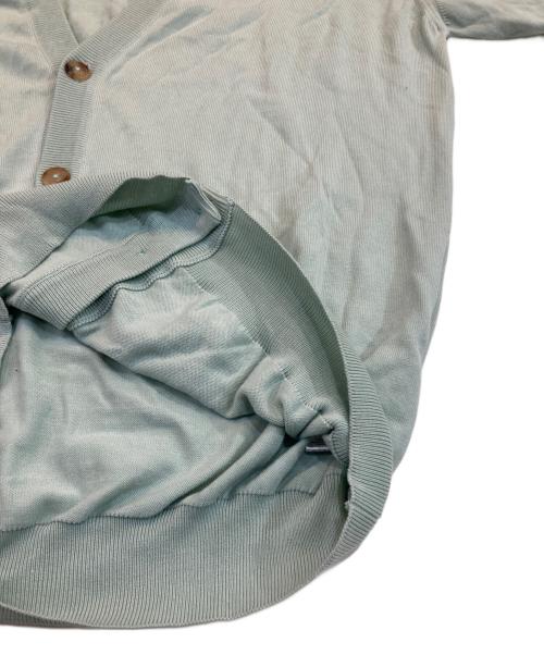 Maison Margiela（メゾンマルジェラ）Maison Margiela (メゾンマルジェラ) エルボーパッチ コットンカーディガン グリーン サイズ:XLの古着・服飾アイテム